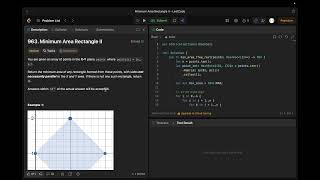 ข้อ 939, 963. Minimum Area Rectangle 1 & 2 | LeetCode