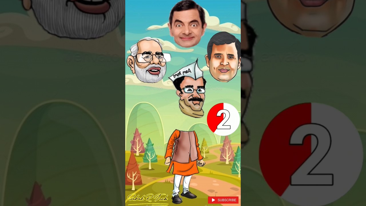 wrong head puzzle game PM modi wrong head 