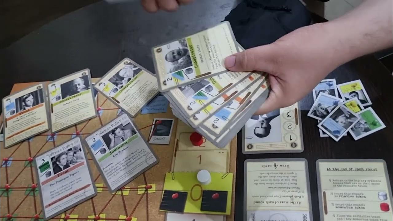 Watergate Board game Rules YouTube