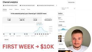 how I got this faceless youtube channel to $10k/week with AI