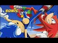 Sonic and Knuckles Fight While Eggman Tries to Steal Chaos Emerald | Sonic X