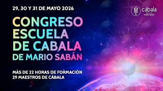 Mario Sabán presenta el I Congreso de la Escuela Psicología y Cábala