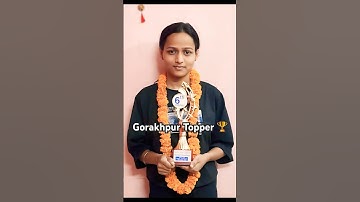 Up board 12th topper 2025..#upboardresult2025 #upboard2025 #12th #gkp  #trending #gorakhpur #up53