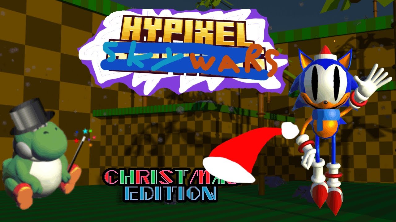 Playing Hypixel Gamemodes | Christmas And Skywars