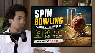 Spin Bowling 101: Basics, Techniques & Secrets | Cricket Masterclass with Sai Kishore