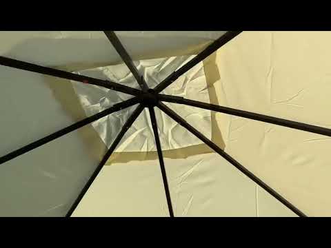 Arosa Steel Gazebo | The Range - YouTube