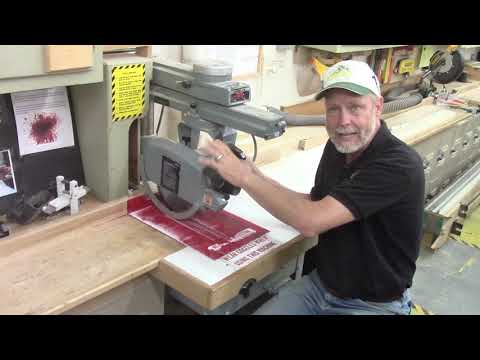 The Radial Arm Saw Identification & Safety - YouTube