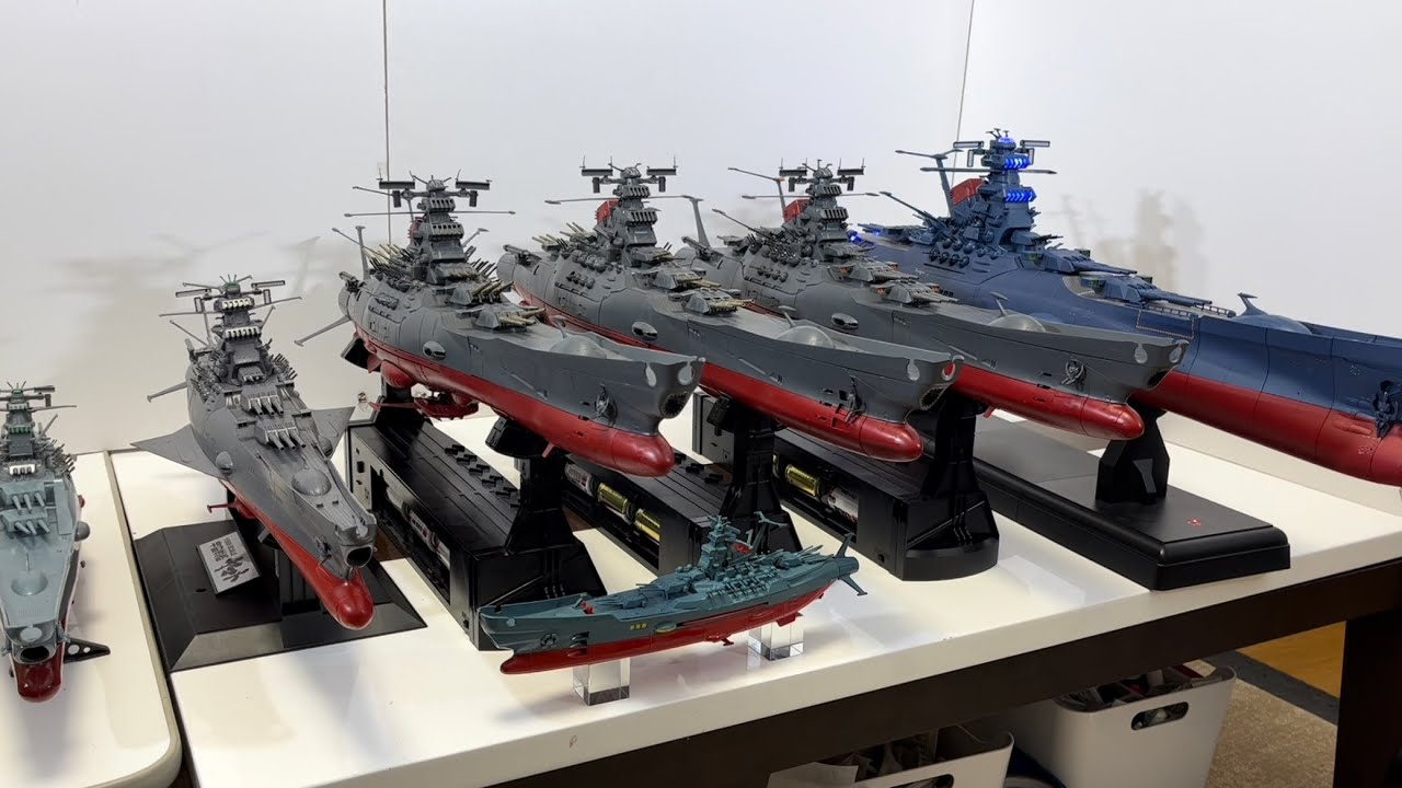 バンダイ　1/350 宇宙戦艦ヤマト　プラモデル　Space Battleship Yamato