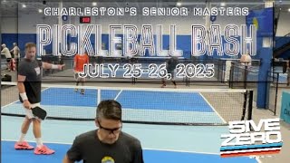 Senior Bash LIVE PickleBall Mens Dubs | 5IVEZERO™️ July 26, 2025