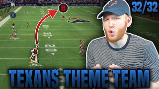 The BEST All-Time Texans Theme Team in Madden 20! [Team 32/32] - Ultimate Team Gameplay