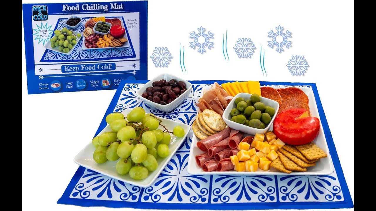 Johnny World: Reusable Food Chilling Mat Review - Pros & Cons - Johnny World ice mat