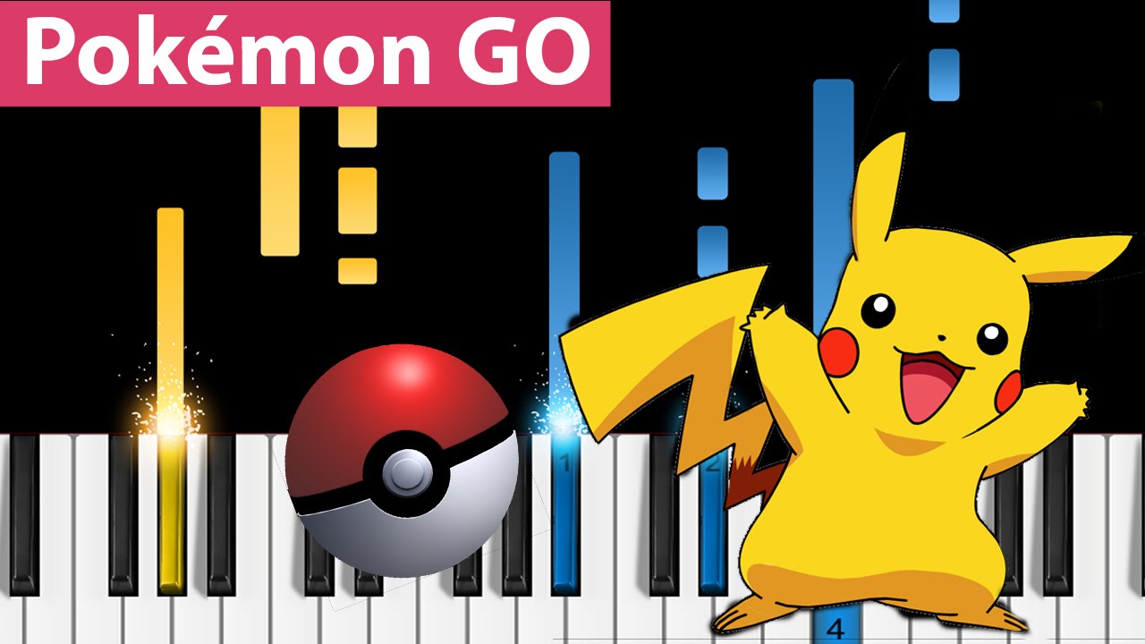 Pokémon GO Piano Medley Tutorial YouTube