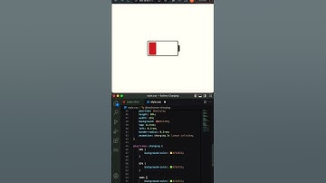 Battery Charging CSS Animation #html #css #coding