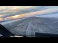 DHC-8 300 Landing UEEE/YKS Yakutsk Russia