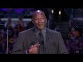 Michael Jordan Jokes About His Crying Meme During Kobe Bryant Eulogy