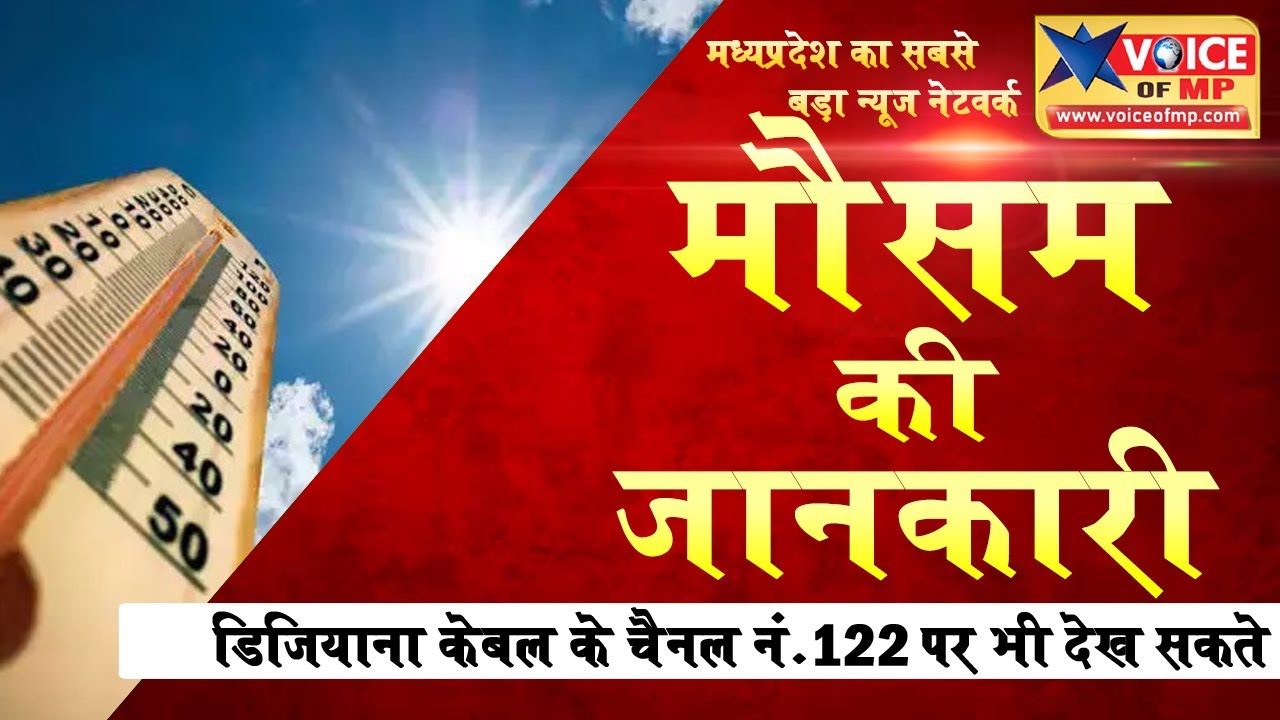 MP WEATHER NEWS : भोपाल @43.9 C... मई में पहली बार चढ़ा इतना पारा, खरगोन सबसे अधिक तपा