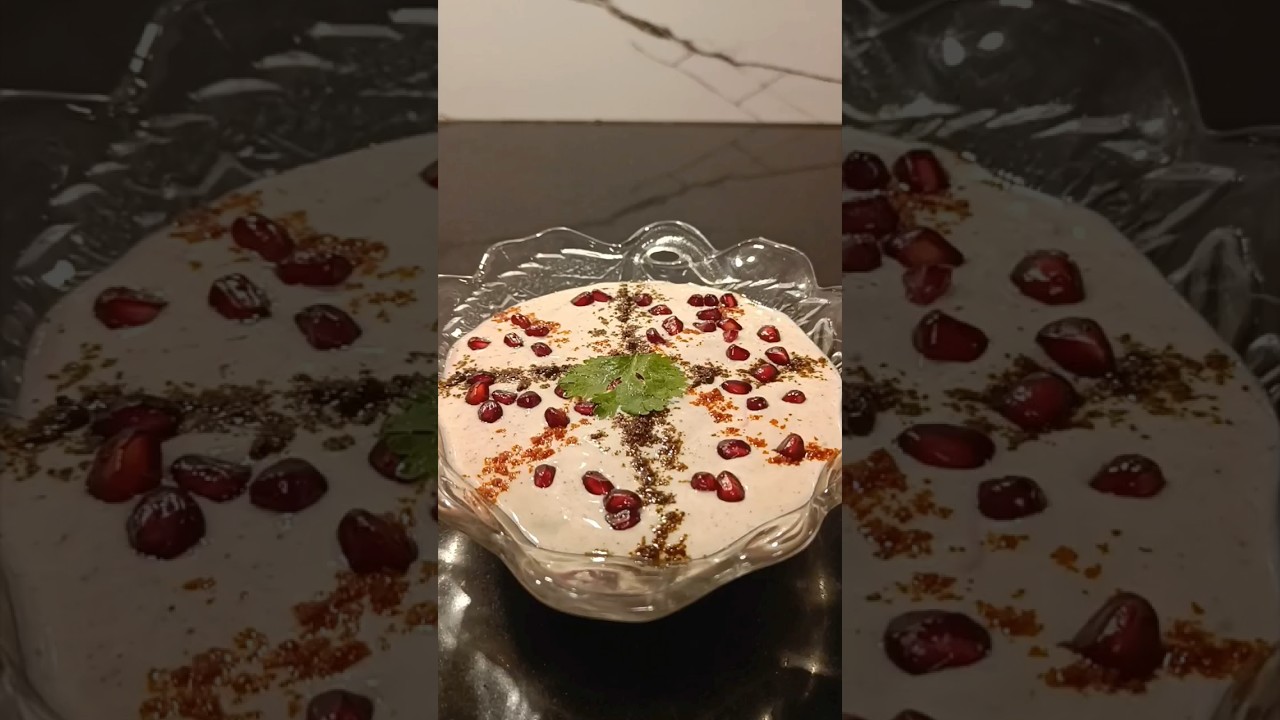 Chilled & Refreshing"ANAR RAITA"Recipe For Hot Summers#shorts#raita#feed#viral  @Sevenspicesbysarika