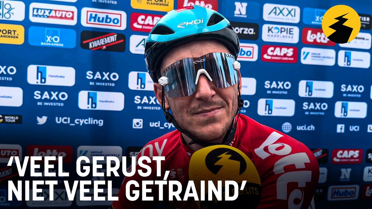 Jasper De Buyst werd vlak voor klassiekers ziek: "Veel gerust, niet veel getraind"