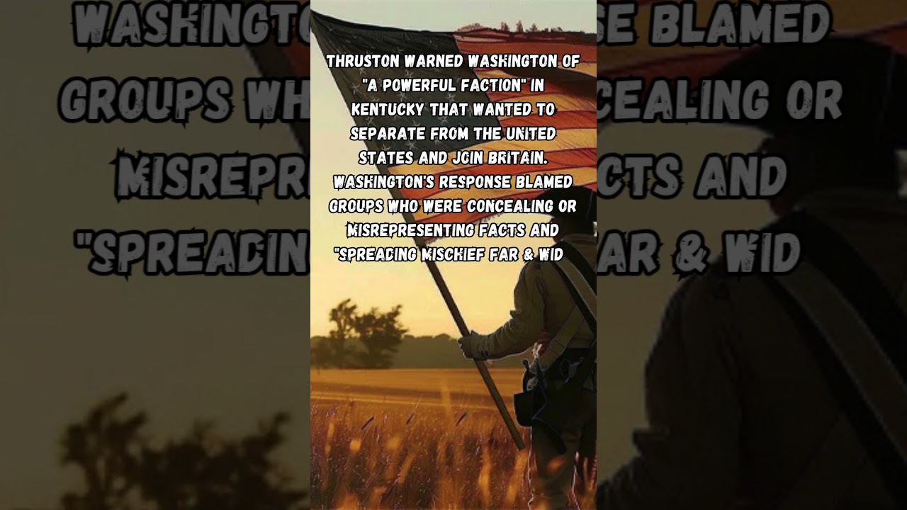 Exploring a Historic Moment: Washington's Response to Thruston 1794" 