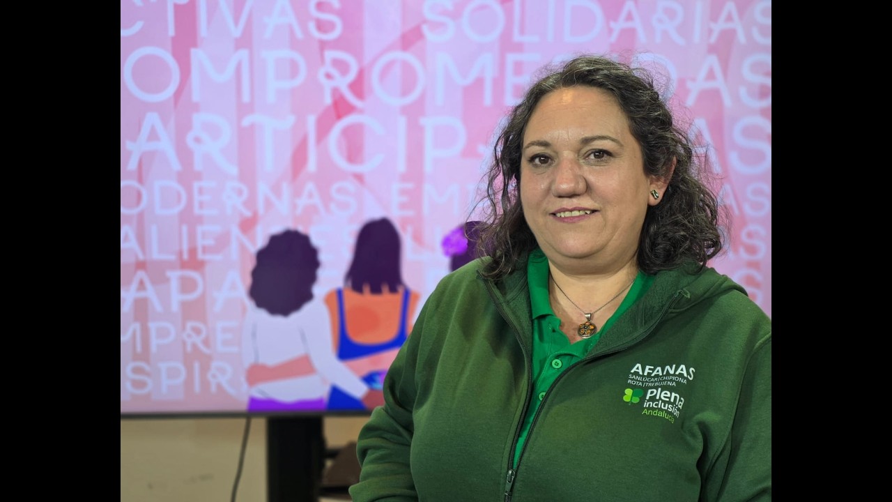 Taller Mujeres Progresistas. Isabel Florido, AMPA Afanas y maestra de pedagogía terapéutica.
