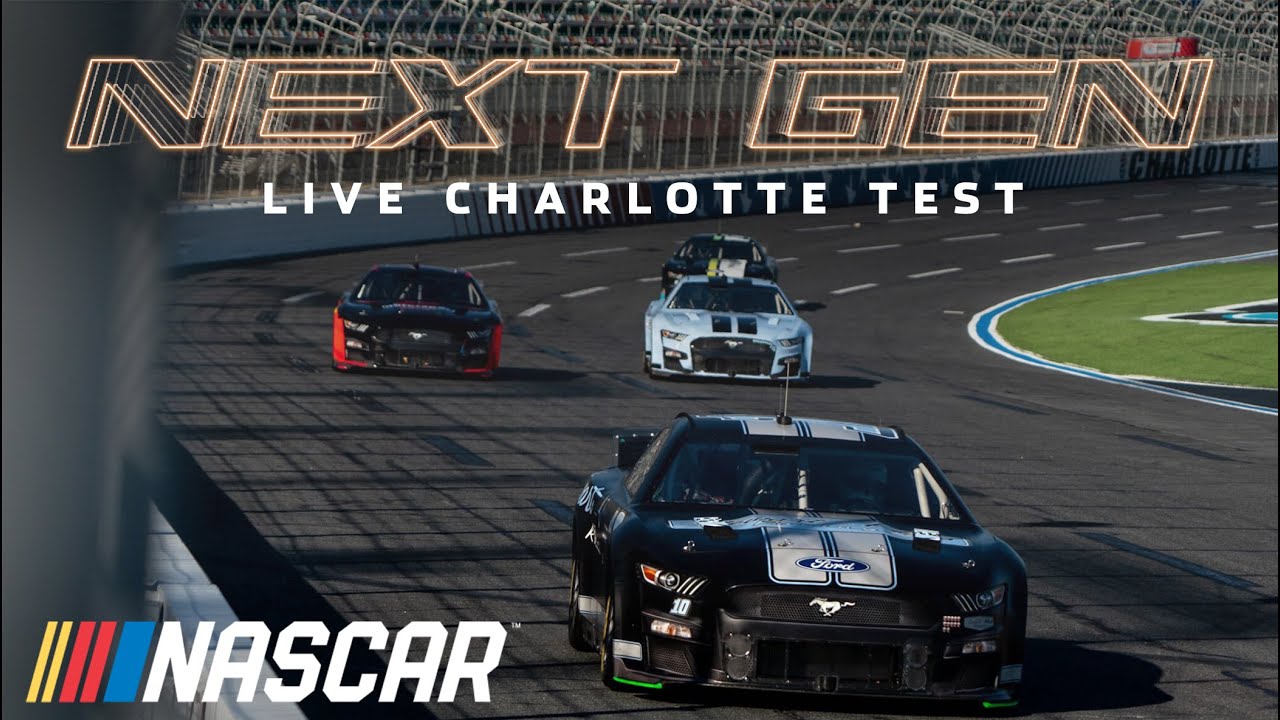LIVE: Charlotte Oval Next Gen Testing Day 1 | NASCAR