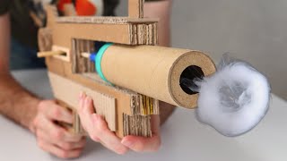 How to Make a Vortex Cannon from Cardboard!