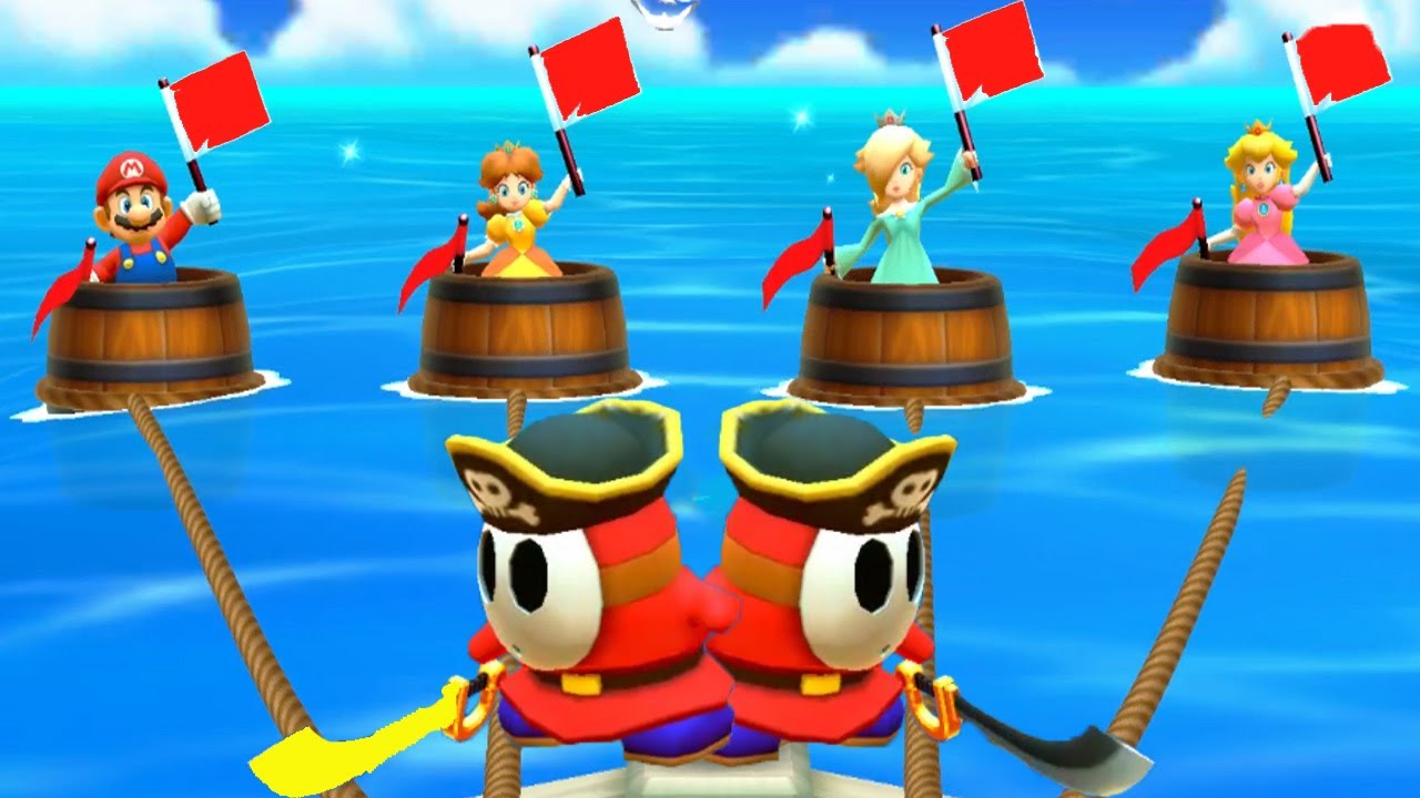 Mario Party: The Top 100 Minigames - Mario vs Daisy vs Peach vs Rosalina (Master Cpu)