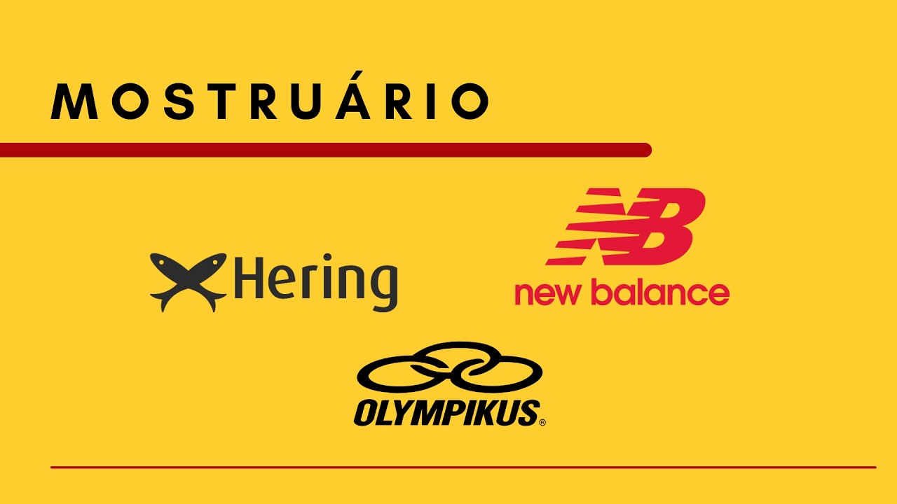 Mostruário - Hering, New Balance, Olympikus 
