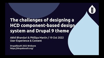 The challenges of designing a HCD component-based... / Akhil Bhandari / User Experience & Content