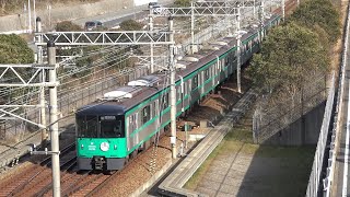 【4K】神戸市営地下鉄西神山手線　普通列車6000形電車　6135F