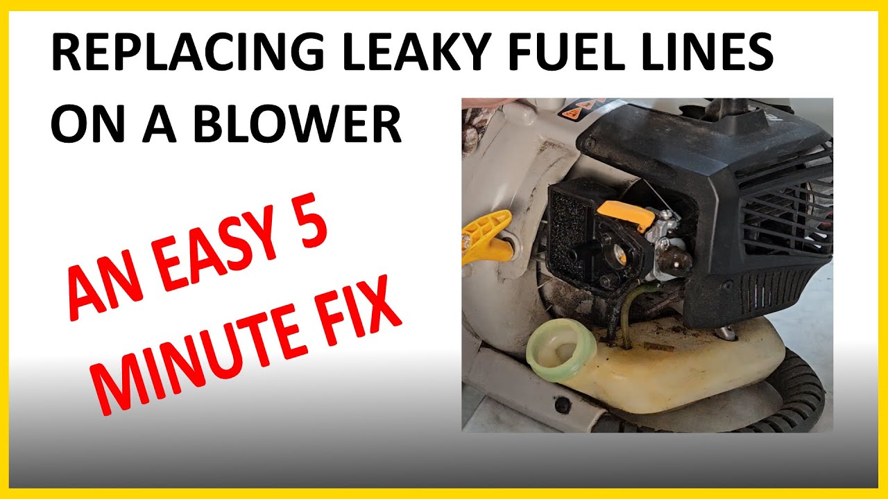 Leaky blower or weed eater? This will save you time and money replacing