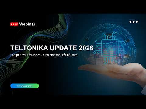 Webinar Raycom | TELTONIKA UPDATE 2026