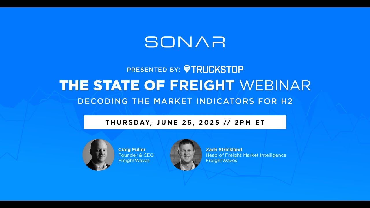 The State of Freight Webinar | Decoding the Market Indicators for H2