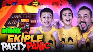 Ben Noob Onlar Pro Eğlenceli̇ Mi̇ni̇ Oyunlar Ve Zorlu Parkurlar 3 Ki̇şi̇ Party Panic Oynuyoruz