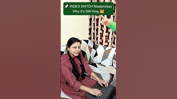 INDEX MATCH Masterclass 👑 — Why It’s Still Better Than XLOOKUP! 🚀  #excel #spreadsheetmagic