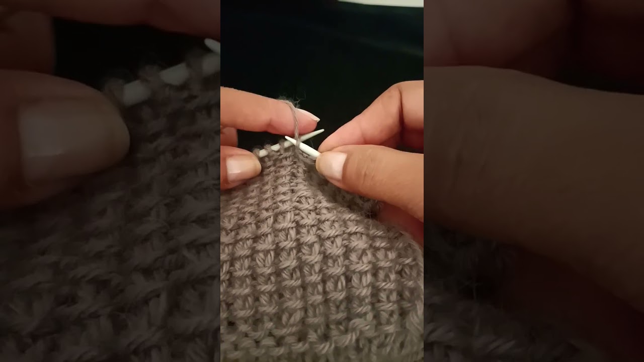 Comment tricoter le point TISSU (débutants)