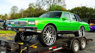 Best Of March Madness Car Show 2024, Macon, GA, Big Rims, Custom Cars, Donks, Box Chevys, SUVs, Pt 2