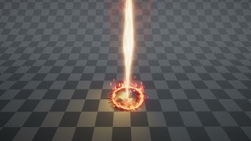 Unity VFX, Sunstrike effect