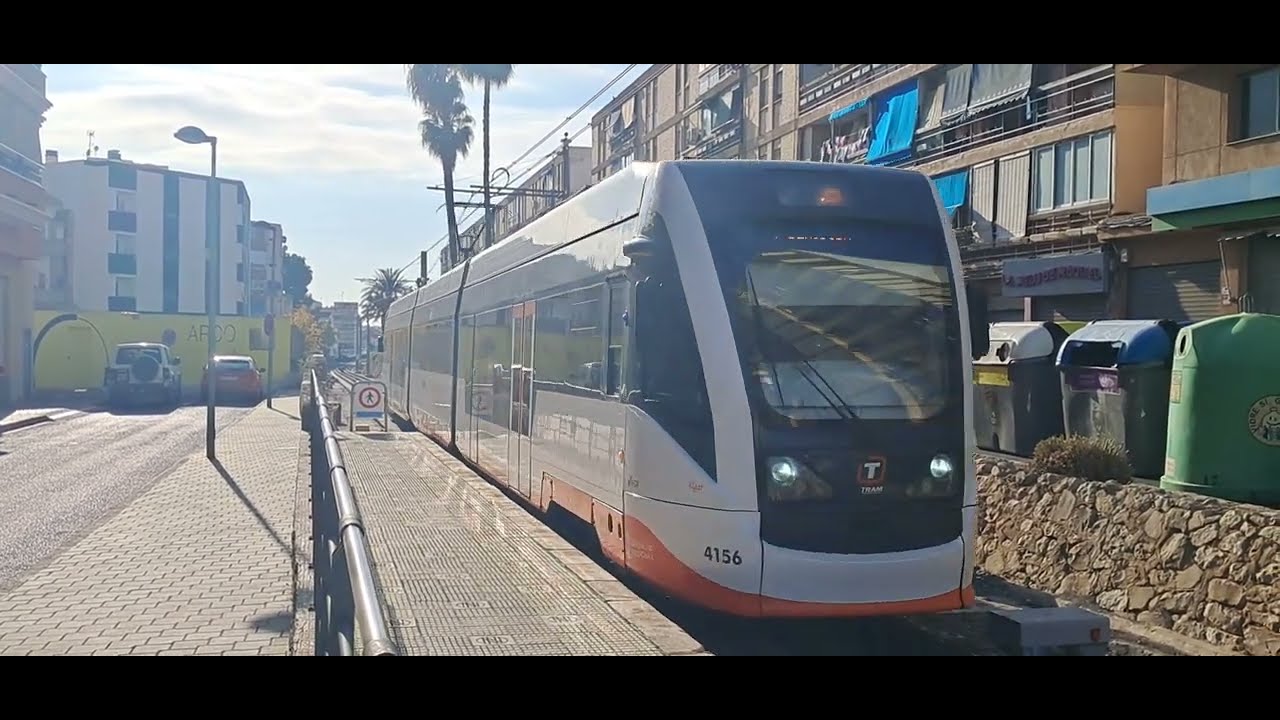 Alicante tram / train Villajoyosa & Creueta 11/12/25