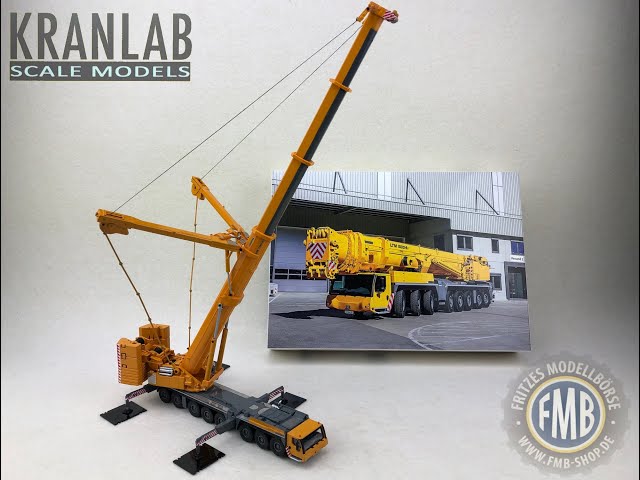 Unboxing - KRANLAB Modell - Liebherr LTM 1500-8.1 Mobilkran im 