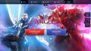 Angels Mu Online Game Website Template