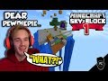 Dear PewDiePie... Here's How You Play Skyblock (Minecraft Skyblock #1)