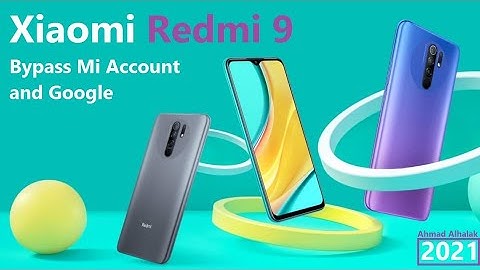 Xiaomi Redmi 9 Bypass Mi Account and FRP locked Bootloader