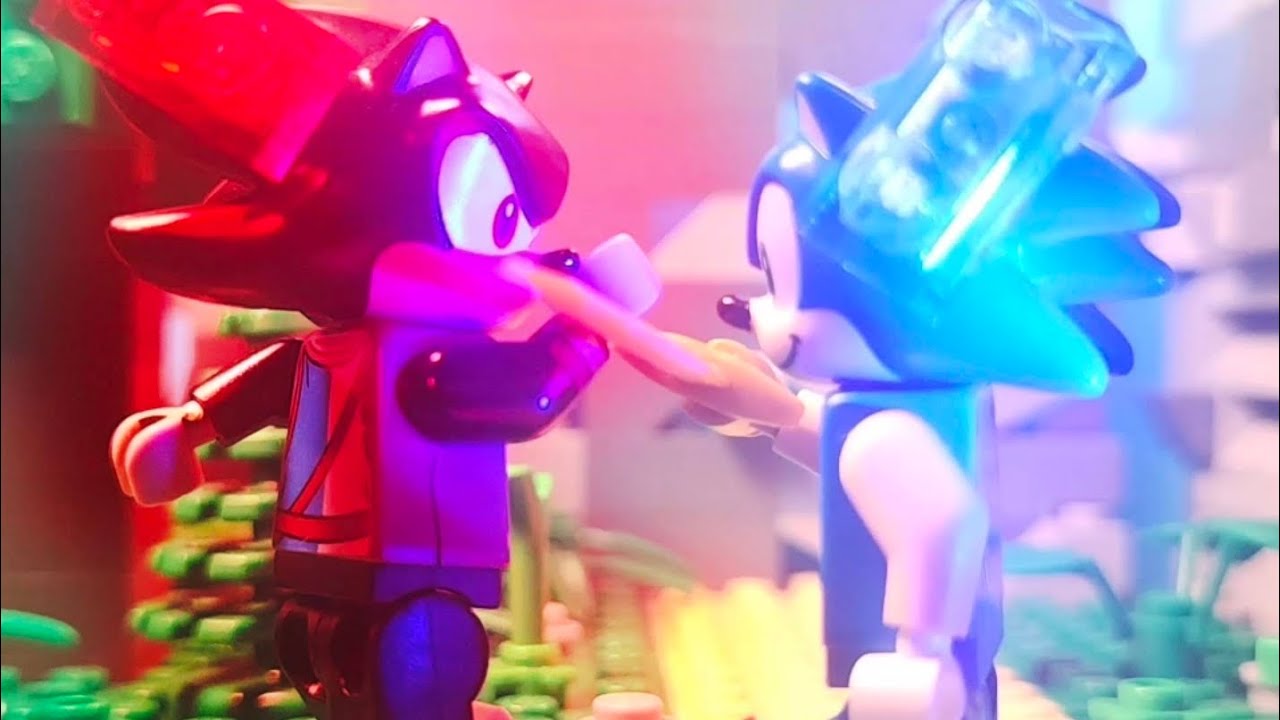 SONIC AND THE BLACK KNIGHT(Fight Scene) | LEGO SONIC THE HEDGEHOG BRICKFILM 