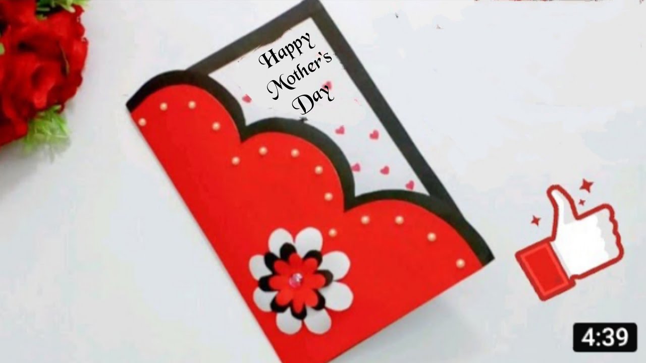Mother's day card|mother's day crafts |card making ideas for mother|how ...