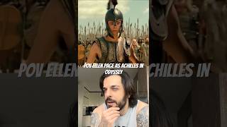 Pov Ellen Page as Achilles in Christopher Nolan’s Odyssey