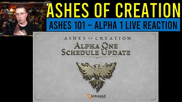 Ashes 101 - Alpha 1 NDA Delay Live Reaction