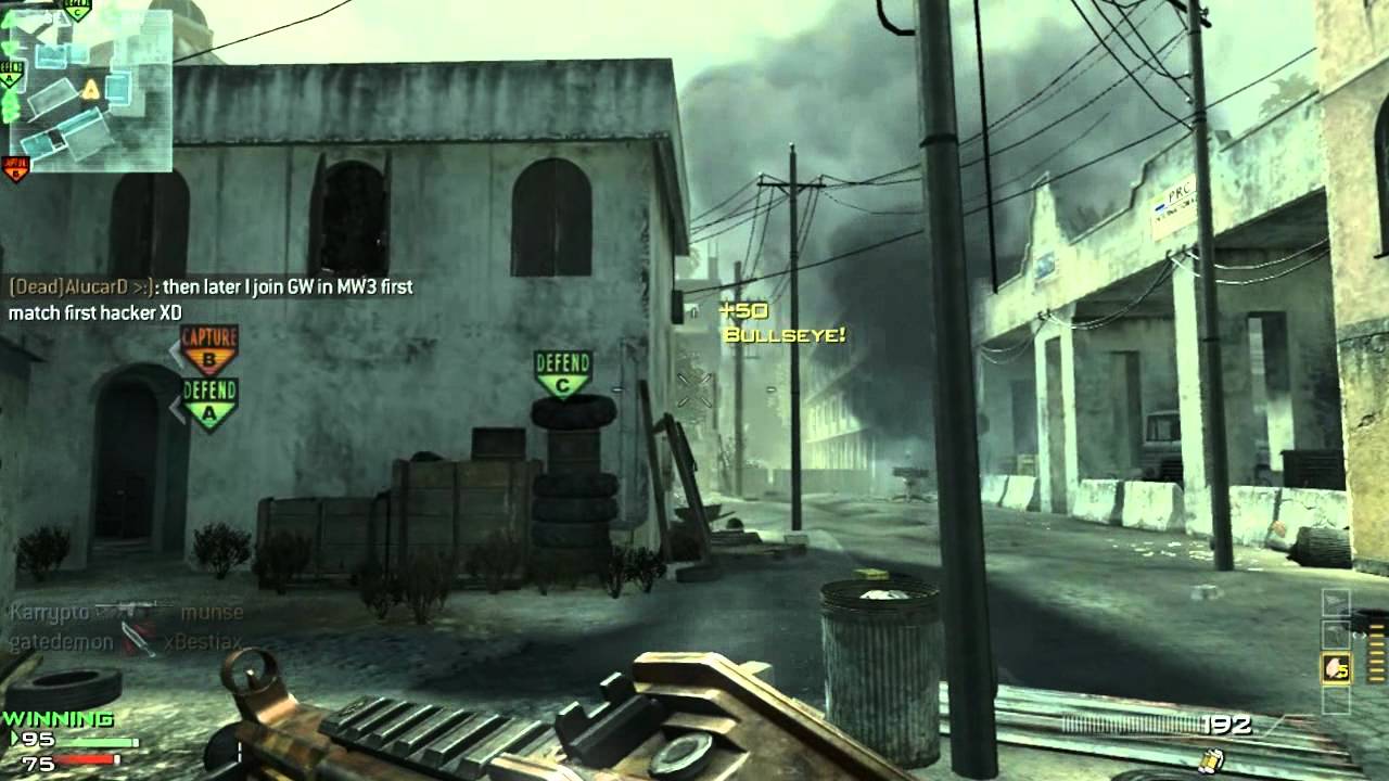 Modern Warfare 3: Bakaara Throwing Knife minitage from gatedemon