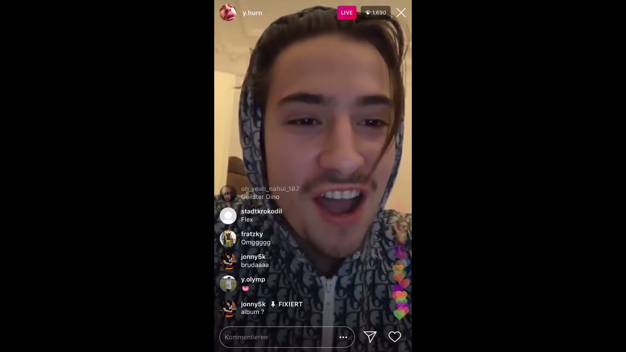 2019 YUNG HURN ZEIGT NEUE TRACKS // INSTA LIVESTREAM