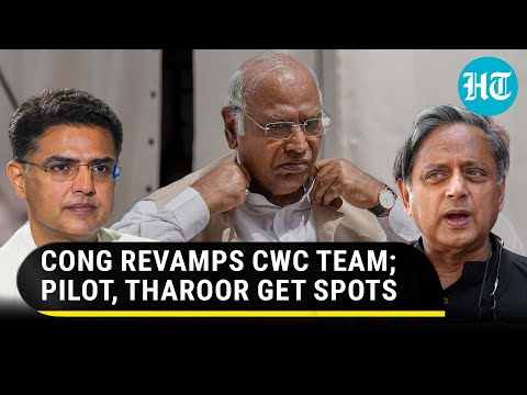'Gratitude': Tharoor, Pilot Get Seats At Top Cong Body Ahead Of 2024 Elections; Watch Their Reax